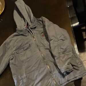 Wrangler winter lined hooded work jacket